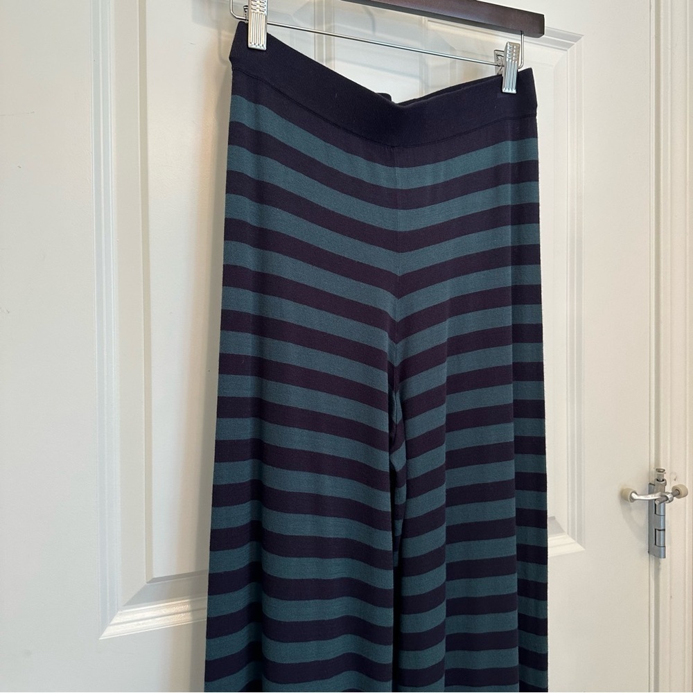 Weekend Max Mara Label-cut Jumper&Casual Wide Leg Pants SET Spring/ Summer - Picture 10 of 16